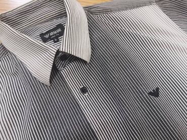 fila patike crne: Košulja Na duge rukave, L (EU 52), Emporio Armani, bоја - Šareno, Poliester