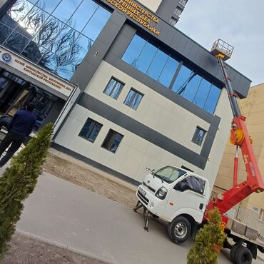 Услуги автовышки: Автовышка телескопическая на шасси малотonnажного грузовика Описание — 1