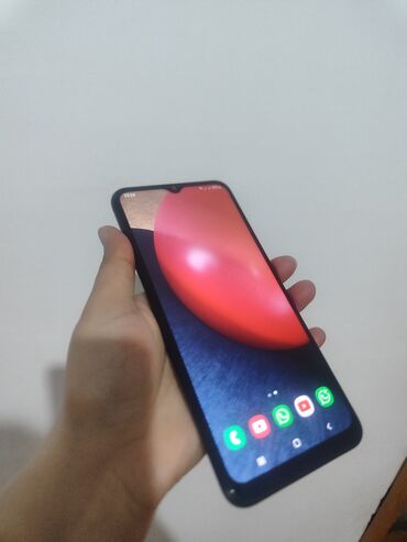 Samsung: Samsung Galaxy A03s, 32 GB, rəng - Qara, Barmaq izi, İki sim kartlı