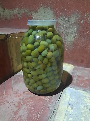 19 litr su: Evdə hazırlanmış yaşıl zeytun 3kiloluq balonu 8manata. bu ilin — 2