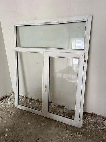 ağ qapı: PVC balkon qapısı və pəncərə dəsti 1 qapı ve 1 pəncərə - Material — 3
