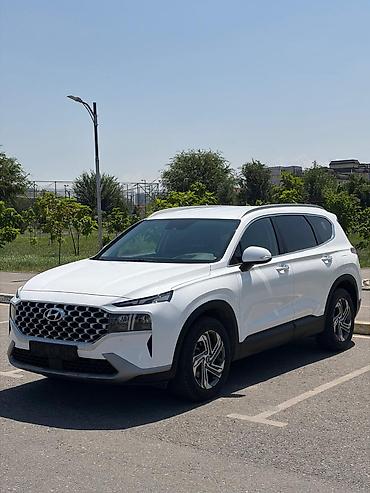 места: Hyundai Santa Fe: 2021 г., 2.2 л, Автомат, Дизель, Внедорожник — 3