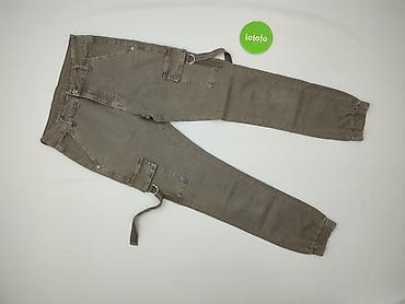 jeansy 46: Spodnie cargo damskie, rozmiar S — 2