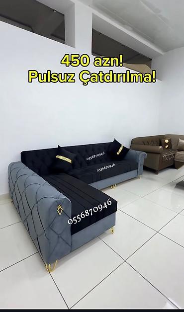 kunc divan: Künc divan, Yeni, Açılan, Bazalı, Parça, Şəhərdaxili pulsuz çatdırılma — 4