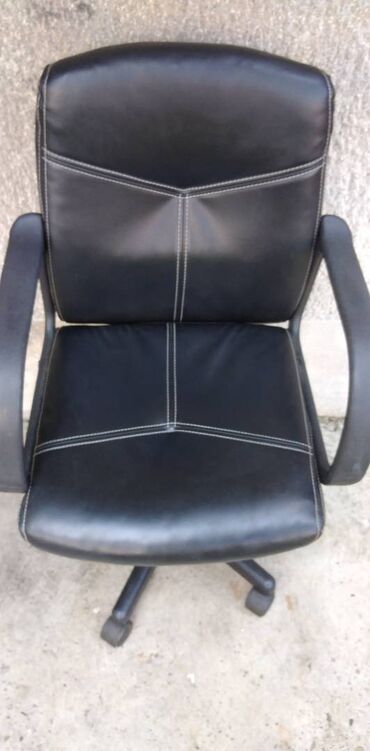 stolica na rasklapanje za plažu: Ergonomic, color - Black, Used