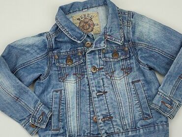 kurtka jeansowa custom: Демісезонна куртка, Rebel, 2-3 р., 104-110 см, стан - Дуже гарний