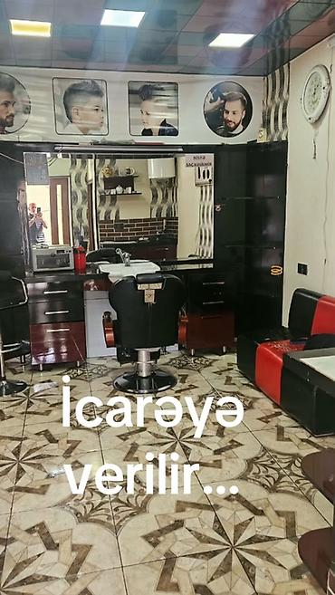 İcarəyə verilir – tam avadanlı kişi salonu Təsvir: - İşlək vəziyyətdə