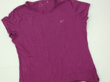białe t shirty plus size: 4F, Футболка жіноча, розмір 2XL