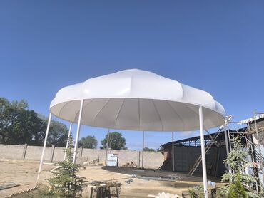 летние беседки: Тент Бишкек Тент на летная кафе тапчаны беседка купол юрта беседка
