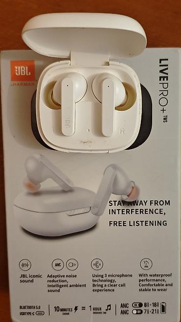 JBL Live Pro+ TWS simsiz qulaqlıq - JBL Iconic Sound – güclü və