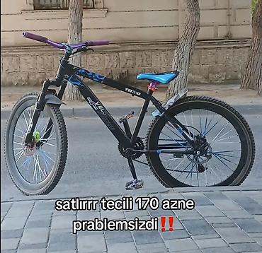 Velosiped – VELGANG/VELOGANG TB310 dağ tipli - Rəng: qara göy