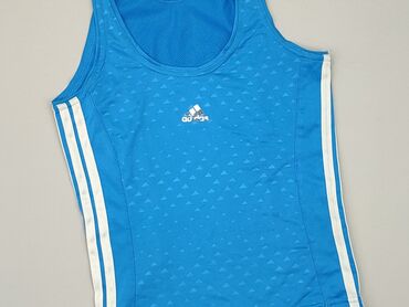 niebieska bluzki z falbankami: Bluzka Damska, Adidas, S, stan - Dobry