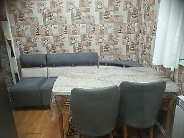 диван для кухни: Mətbəx üçün künc dəsti - L‑formal künc divanı: iki hissəli oturacaq — 1