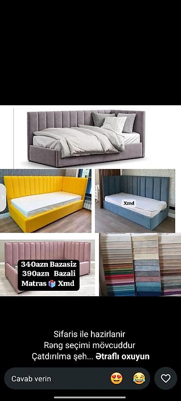 kanon aptek ecemi: Divan-kravat, Yataq otağı üçün, Parça, Bazalı, Açılmayan — 1