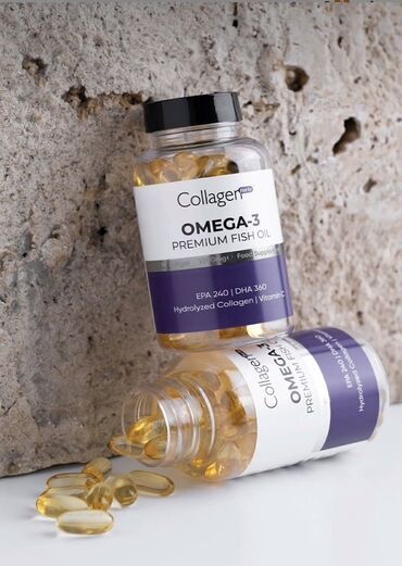 ən yaxşı omega 3: Kollagen Omeqa-3 Premium Balıq Yağı kapsulları, sağlamlıq üçün vacib