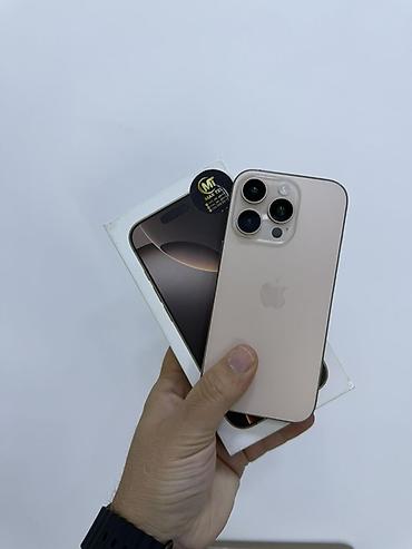 iphone mini: IPhone 16 Pro, 256 GB, Qızılı, Face ID — 1
