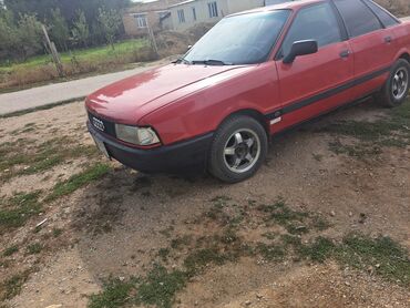 машины до 400000: Audi 80: 1991 г., 1.8 л, Механика, Бензин, Седан