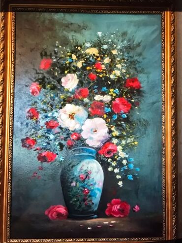 Şəkillər, tablolar: Rəssamlıq əsərləri – orijinal yağlı boya tablolarıÖlçü 130/90.  — 8