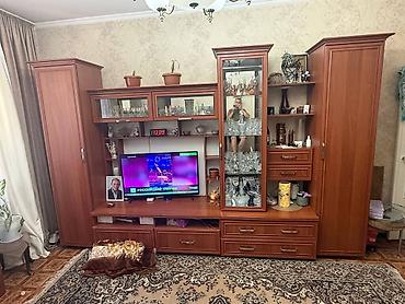 модульные диваны: Стенка-шкаф, Тип стенки-шкафа: Модульная, Для зала, Б/у, Особенности: С отделением под телевизор — 4