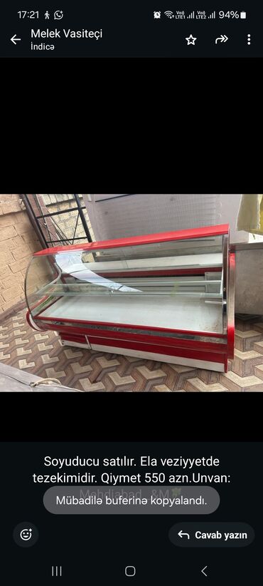 soyuducular sumqayit: Soyuducu satılır. Ela veziyyetde tezekimidir. Qiymet 550 azn.Unvan