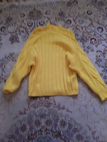 детский свитер с рисунком: Женский свитер M (EU 38), цвет - Желтый, Ariadna