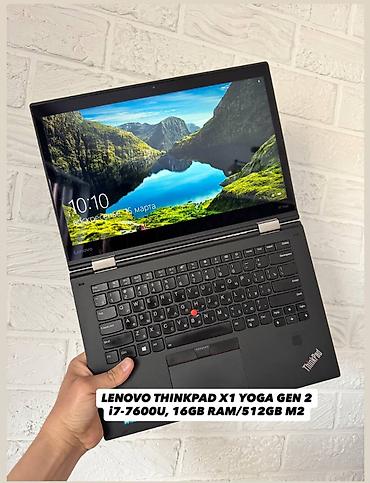 Ноутбуки Lenovo: Lenovo ThinkPad X1 Yoga Gen 2 (i7-7600U) — это премиальный 14-дюймовый — 1