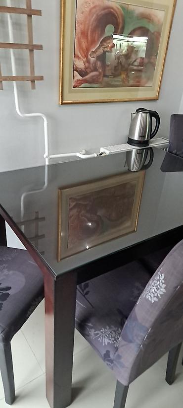 ormar police: Polovan - Trpezariski sto 120x80+40cm razvlačenje sastrane uz sto ide — 2