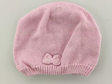 różowa neonowa czapka: Czapka, Cool Club, 7 lat, 52-54 cm, stan - Dobry