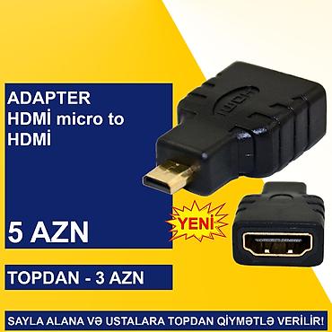 Digər kompüter aksesuarları: HDMİ Adapterlər SAYLA ALANA VƏ USTALARA TOPDAN QİYMƏTLƏ VERİLİR! ⭐HDMİ — 3