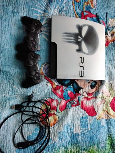 pleystein 3: Ps3 slim ideal vezyetde garantiyasiyla 512gb 2 dene pult 77oyun Hdmi
