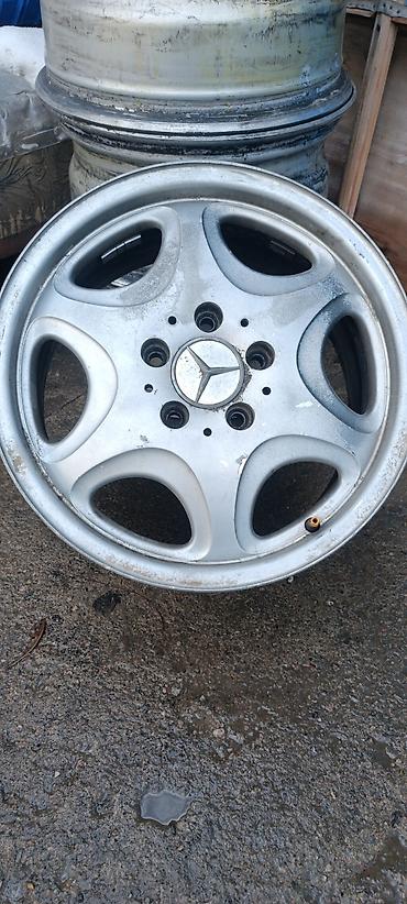 i vtec: Литые Диски R 16 Mercedes-Benz, отверстий - 5, Б/у — 1