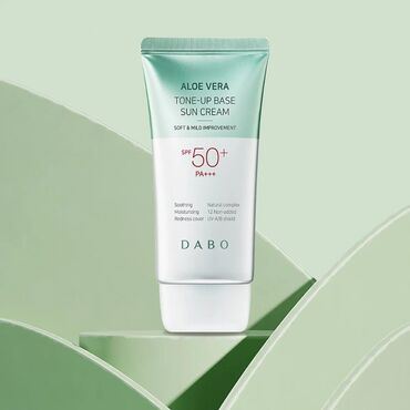 my sunscreen cream spf 60: Увлажняющий водостойкий солнцезащитный крем Dabo Aloe Vera Calming Sun