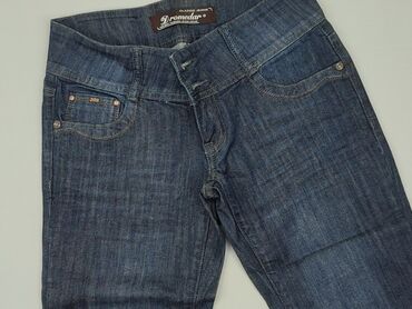 spodnie jeans baggy: 3/4 Trousers, XS (EU 34), condition - Very good