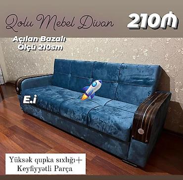 açılan stollar: Divan, Yeni, Açılan, Bazalı, Vеlur parça, Ödənişli çatdırılma — 1