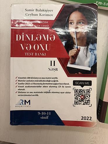 Testlər: İngilis dili Testlər 11-ci sinif, RM, 2-ci hissə, 2022 il — 1