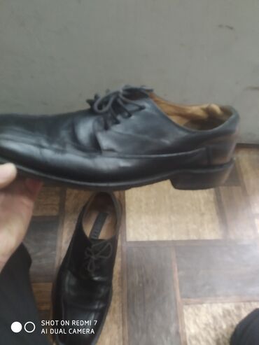 мужские кожаные туфли: Туфли бу кожаные размер 43.цена1000