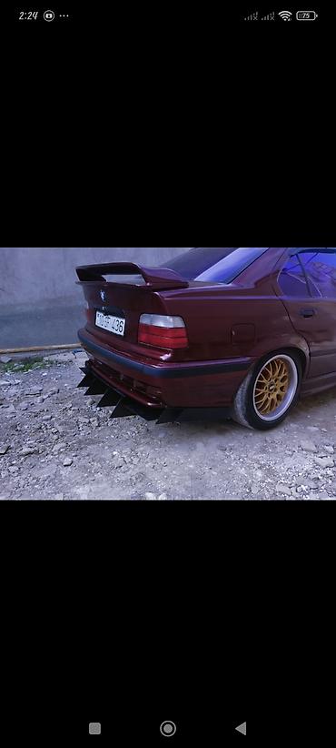 Diffuzorlar: Bmw e36 fancy wide - Model uyğunluğu: BMW 3-Series E36 sedan/kupe — 12