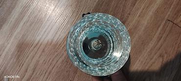 salon lampa: Şüşə korpuslu tavan spotu (gömme tip) - Material: qalın, şəffaf — 4