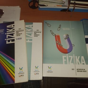 rüstəmov fizika kitabı pdf yüklə: Güvən Fizika dərs vəsaiti + I hissə + II hissə (Hər KİTAB AYRICA DA