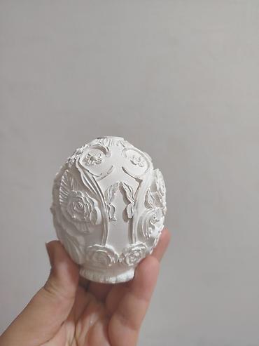 Fiqurlar: Fiqur, Gips, rəng - Ağ — 22