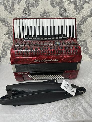 Аккордеоны: Продаю Германский Аккордеон Вельтмейстер Метеор хороший состоянии — 2
