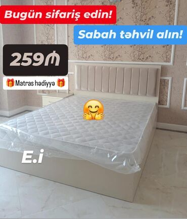 taxt çarpayı: Yeni, İkinəfərlik çarpayı, Matras ilə