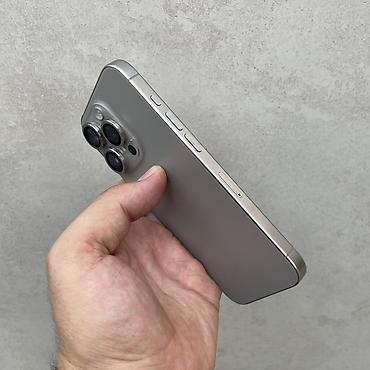 mini iphone: IPhone 15 Pro, Б/у, 256 ГБ, Natural Titanium, 84 % — 6