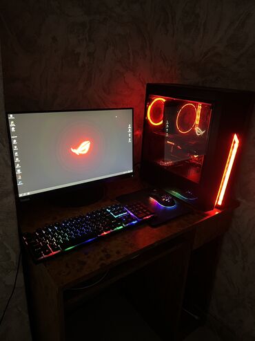 i7 komputer: Monitor 22 ips Lenovo -Motherboard Gigabyte b450 aorus elite V2 am4