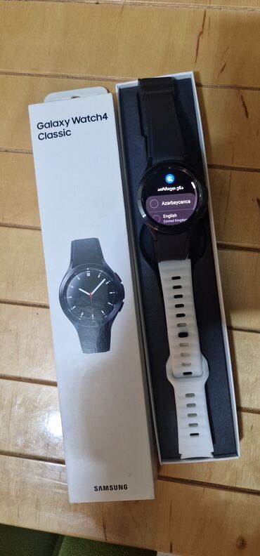 samsung watch qiymeti: İşlənmiş, Smart saat, Samsung, Аnti-lost, rəng - Qara