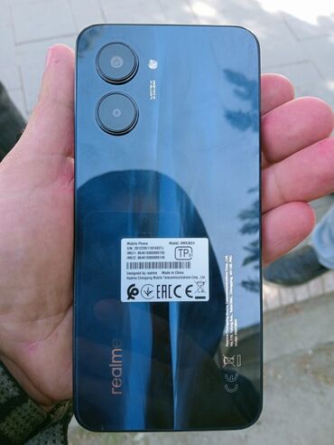 telefon aksesuarları toptan satış baki: Realme C35, 128 GB, rəng - Mavi, Sensor