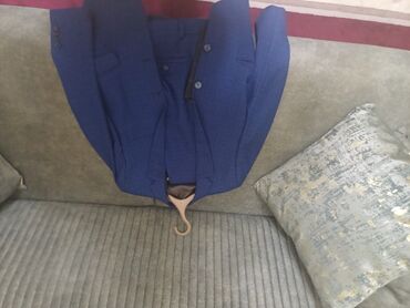 Kostyumlar: Mavi kişi kostyumu – klassik iki parçalı model - Rəng: Dərin — 2