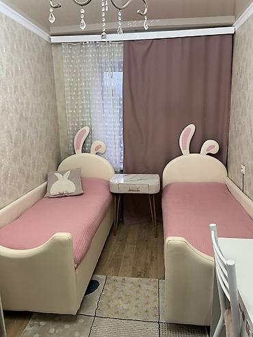 раскраска комуз: Детские две односпальные кровати «Зайчик» + матрасы в подарок 🎁 Цена — 1