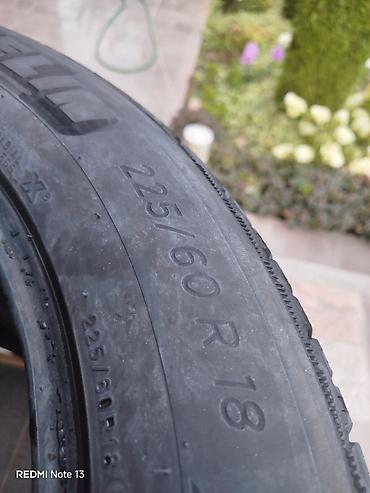 mishlen: Шины 225 / 60 / R 18, Всесезонная, Б/у, Пара, Легковые, Франция, Michelin — 7