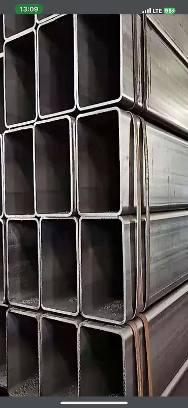 profil şekilleri: Düzbucaqlı, Dəmir Profil, şveller, 50x100 mm, Qalınlıq: 4 mm, Yeni, Pulsuz çatdırılma, Ödənişli çatdırılma, Rayonlara çatdırılma — 2